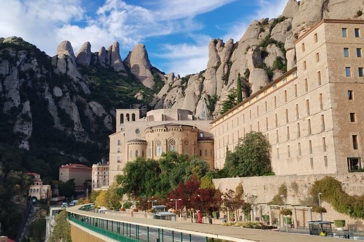 Montserrat Monastery view during the tour
