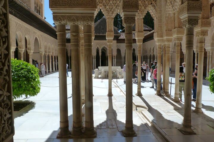 Courtyard of the Fountain of the Lions