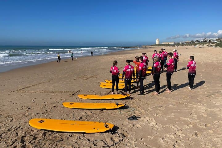 Surf Lessons in El Palmar : All Levels, Small Groups