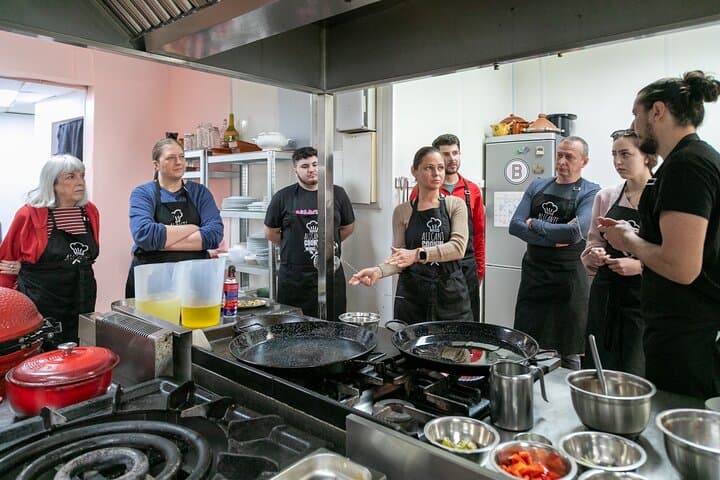 Paella & Sangria Class with Tapas and Market Visit