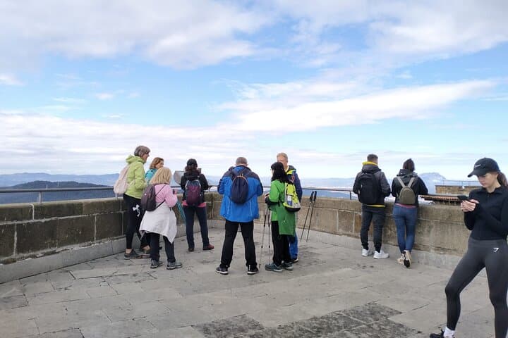 At last at the top enjoying pictures and spectacular views.