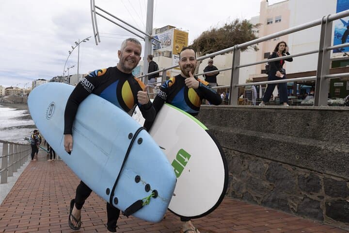 Surfing Course at Las Canteras Beach