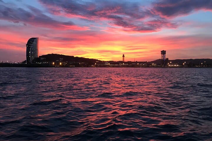 Barcelona Sunset Private Sailing with Live Saxophone and Open bar