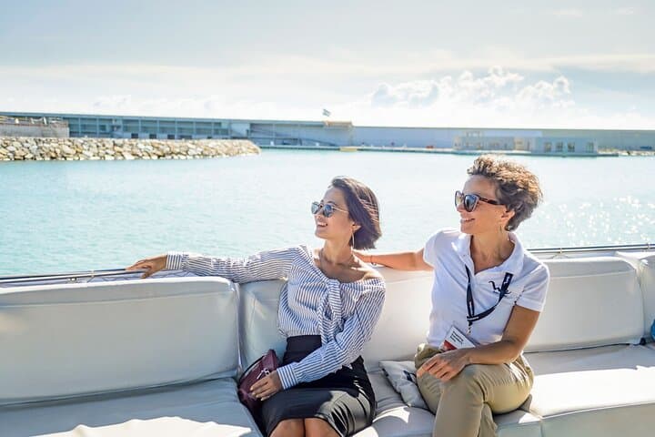 Barcelona: Helicopter, Boat Ride & Old Town Small Group (Max 8)