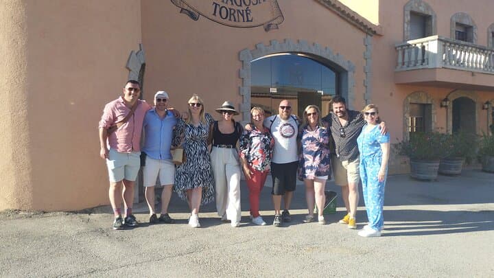 2 Wineries Small Group Tour with Free Hotel PickUp from Sitges