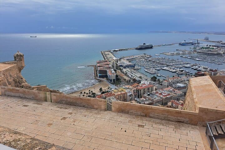 Views from the bastions, Alicante