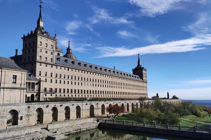 The gardens of the monastery.