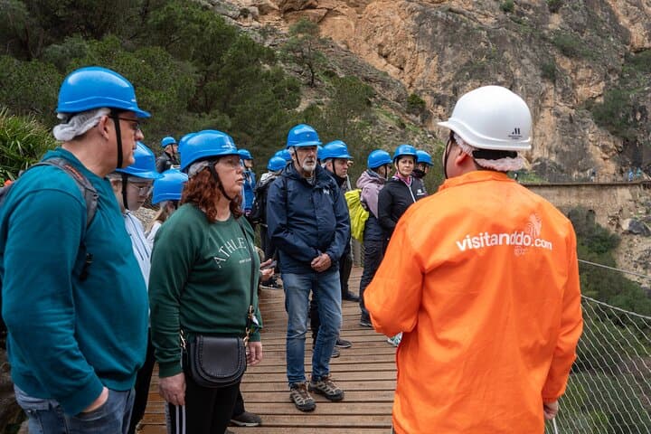 Guia en Caminito del Rey.