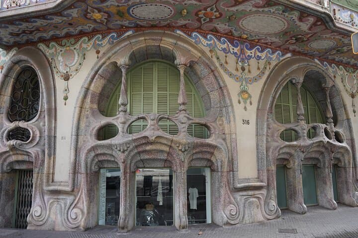 Secret Art Nouveau Masterpieces Private Walking Tour Barcelona