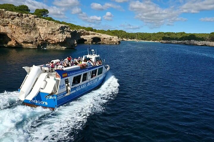 Half-Day Boat Tour along The South Coast of Menorca