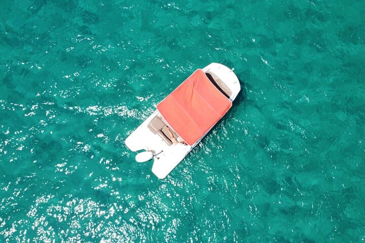 Boat from above