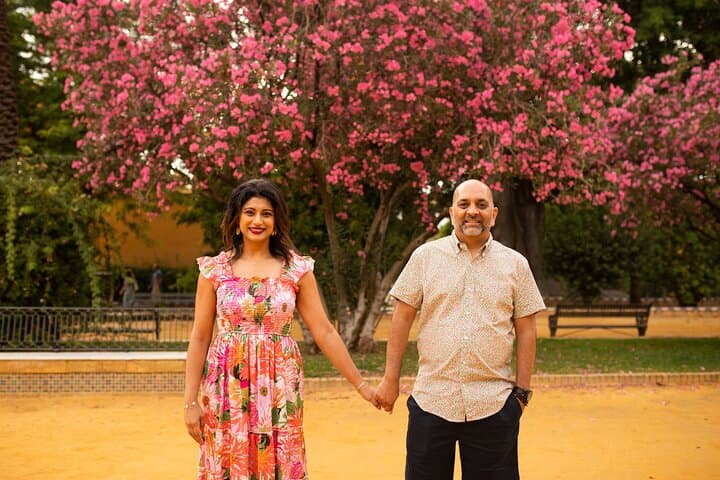Private Photoshoot at Santa Cruz Quarter, Seville