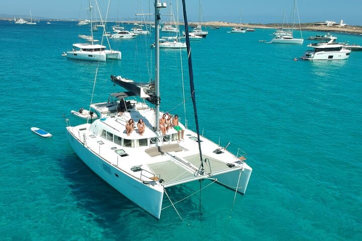 Sail to Formentera with Catamaran Cruise Tour