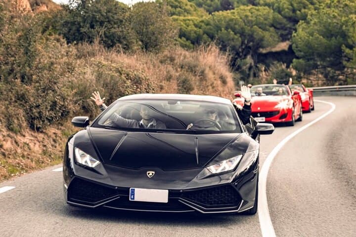 90 min Barcelona Supercar City Tour to Tibidabo