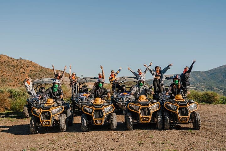 1 Hour Guided Adventure at Quads ATV in Mijas Malaga