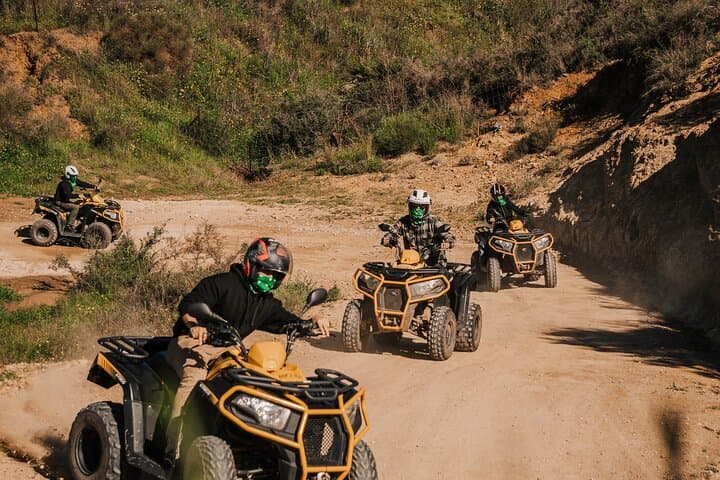 2 hours guided Quad tour in Mijas, Malaga.