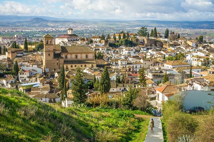 Granada Albayzín and Sacromonte from Estepona and Marbella