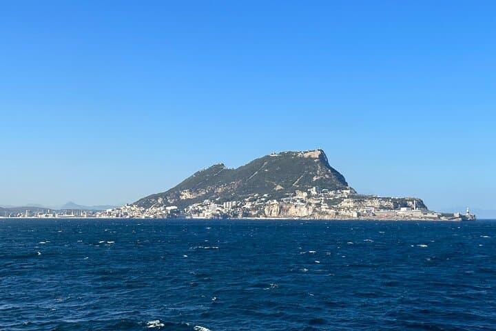 Strait of Gibraltar from Sailboat Assol