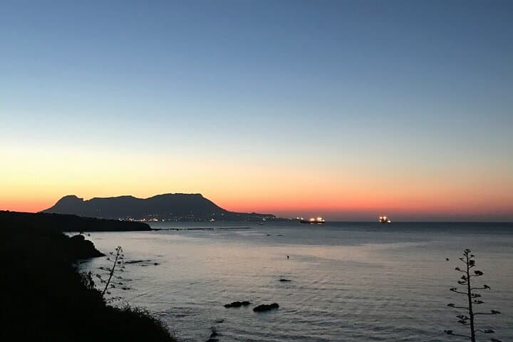 Bay of Algecirás from the beach