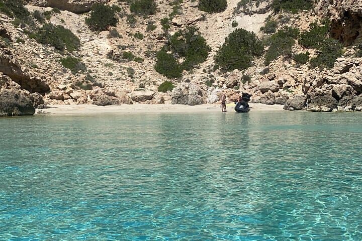 3 hour boat trip around the west coast of IBIZA