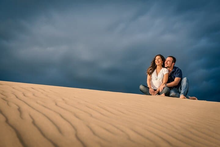 Maspalomas: Private professional photo session at sunset.