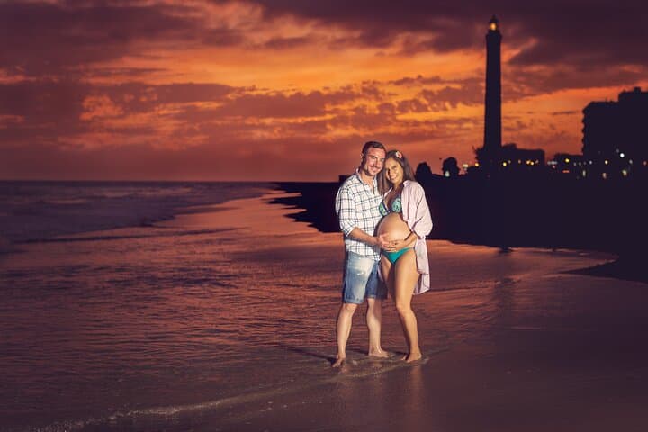Maspalomas: Private professional photo session at sunset.