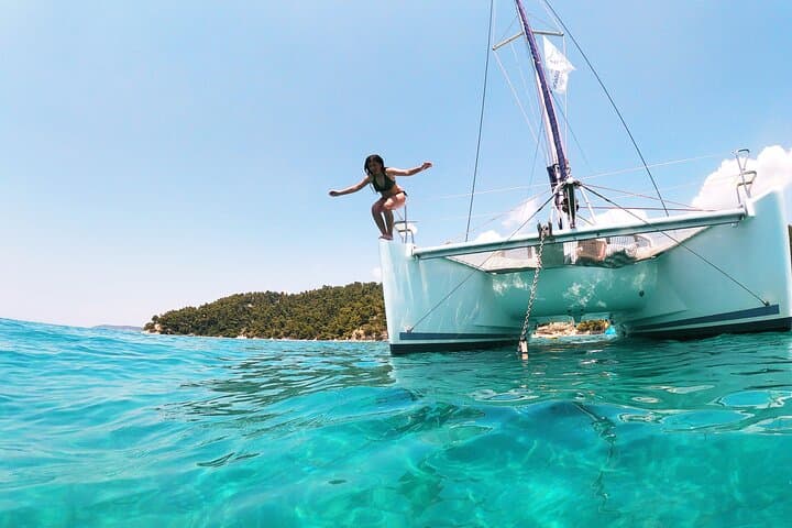 Cala Mondrago Private Sunset Cruise on Catamaran