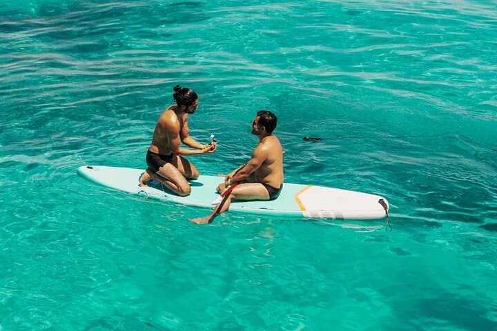 Formentera Catamaran Trip with Water Sports, Paella & Open bar