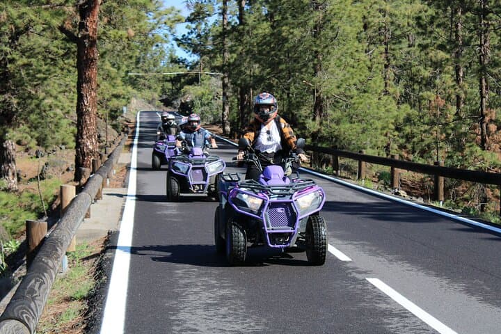 Tenerife Quad Trip Towards the Teide with Sunset Option