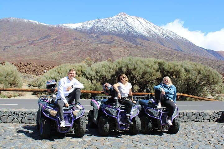 Tenerife Quad Trip Towards the Teide with Sunset Option