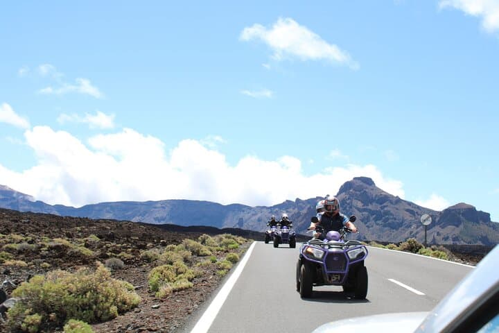 Tenerife Quad Trip Towards the Teide with Sunset Option