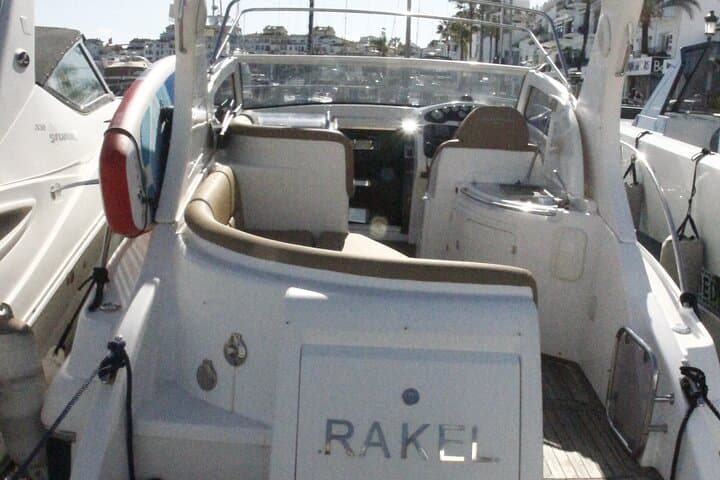 RAKEL YATCH 11m 7 pax - Departure from Puerto Banus, Marbella.