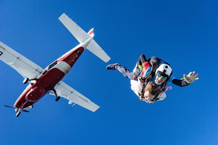 Skydive Over Barcelona – 13,000ft Tandem Jump With Transport