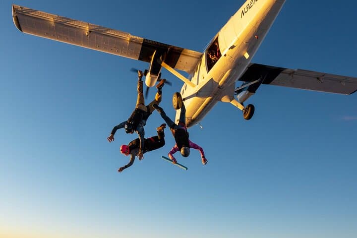 Skydive Over Barcelona – 13,000ft Tandem Jump With Transport