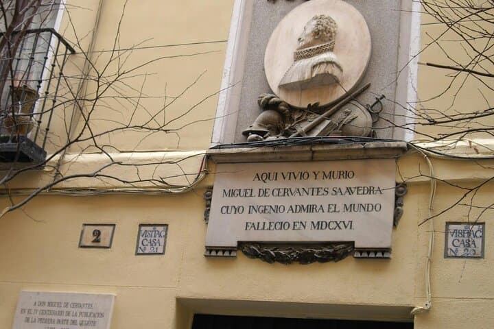 Cervantes in Madrid Private Tour in the Literary Quarter