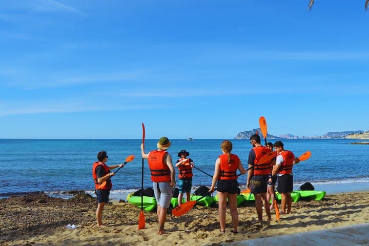 Route in Kayak Moraira
