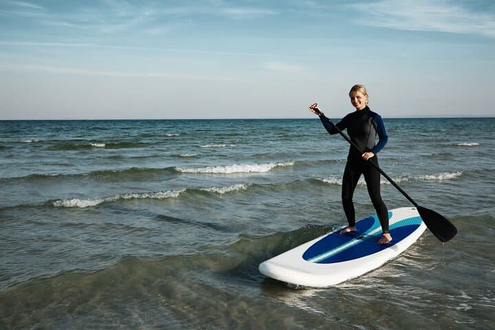 Paddle surf rental in the Moraira Sea