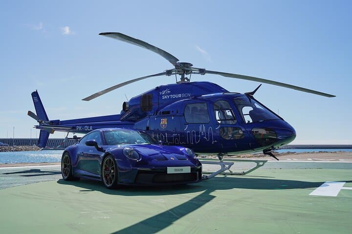 Supercar and Helicopter Experience in Barcelona