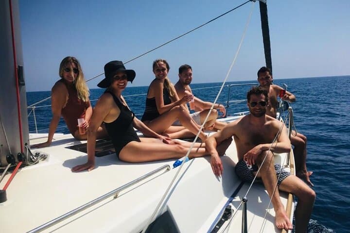 Barcelona: Sailing Tour with Tapas, Drinks, Swim & Sunset Option