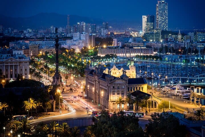 Barcelona Panoramic Night Tour
