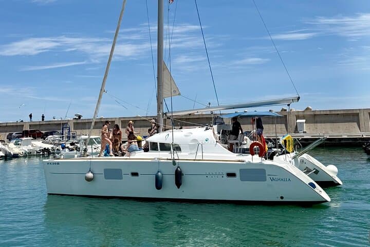 Tour: Dolphins & Sailing Small-Group Benalmádena Catamaran