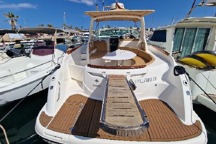 Sunset on a Yacht on the Torrevieja Coast with Champagne