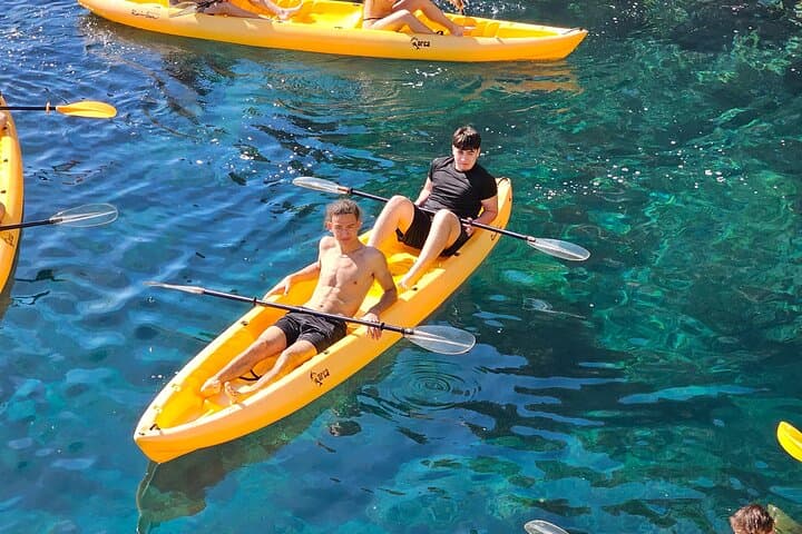 Kayak excursion in Blanes