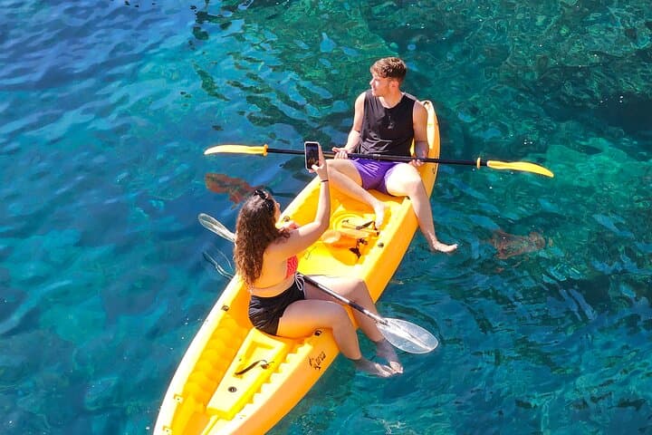 Kayak excursion in Blanes