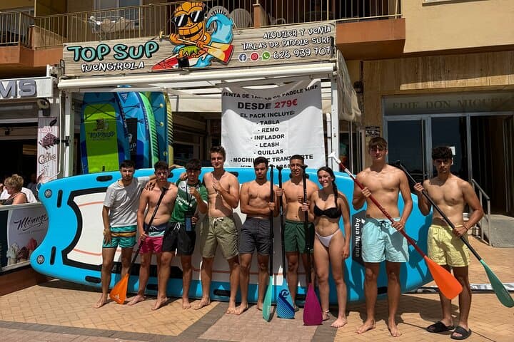 Rental Paddle surf Giant Fuengirola 1 Hour for 4-8 people