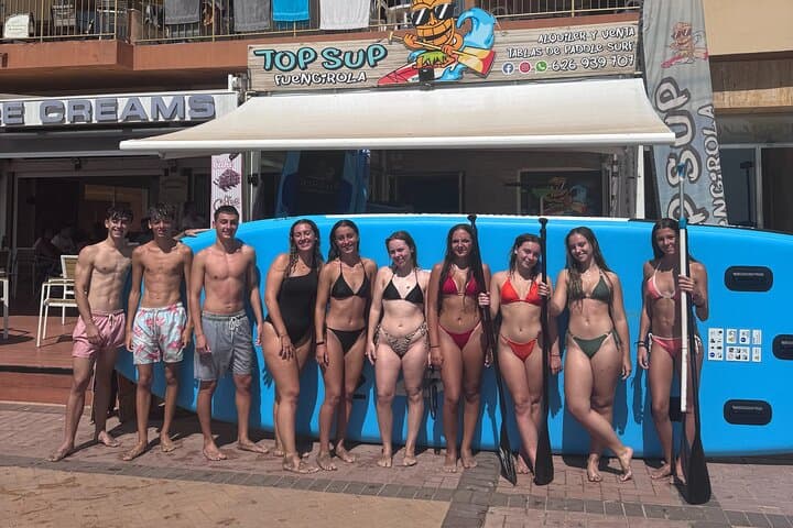 Rental Paddle surf Giant Fuengirola 1 Hour for 4-8 people