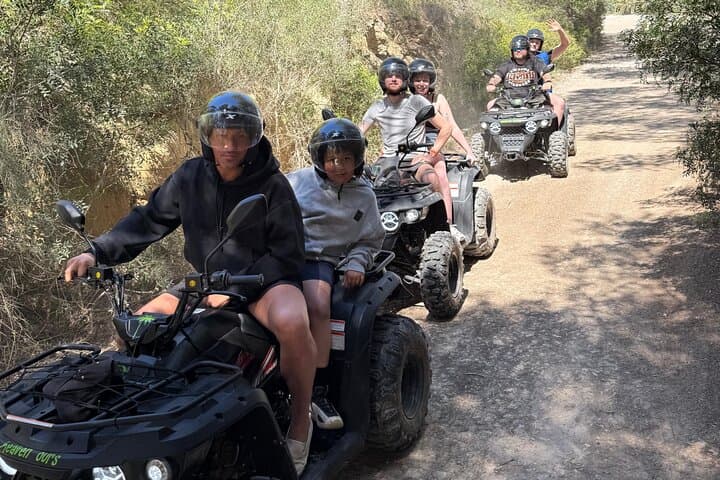 Mallorca: Quad tour in Magaluf through coves, viewpoints, and cliffs