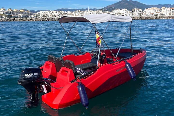 Boat Rental without License in Puerto Banús Marbella