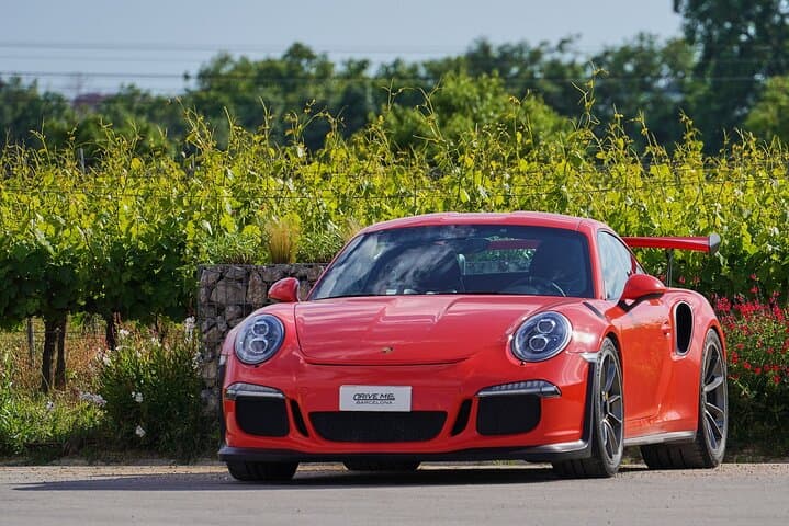 4 Hour Supercar Road Route to a Catalan Winery from Barcelona