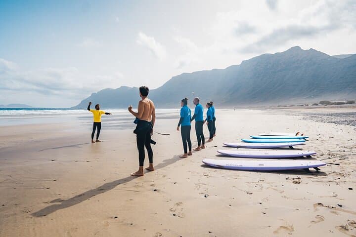 Private Surfing Lesson in Famara